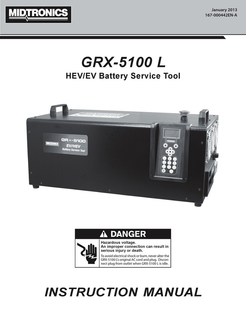 Midtronics GRX-5100 L User manual