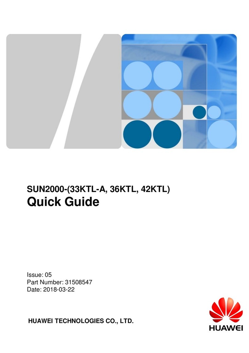 Huawei SUN2000-33KTL-A User manual
