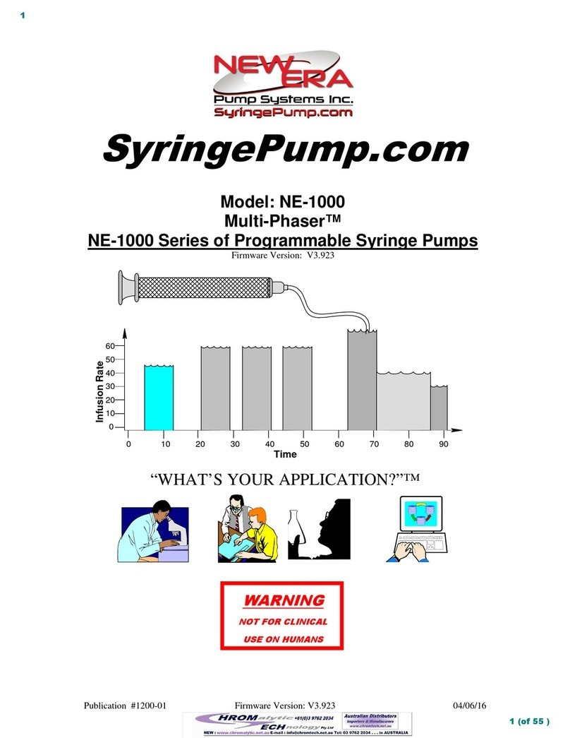 New Era Pump Systems NE-1000 Multi-Phaser manual