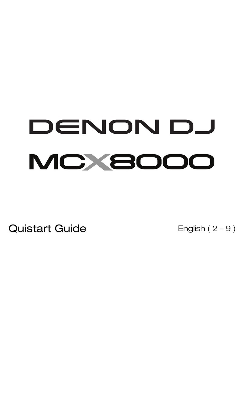 Denon MCX8000 User manual