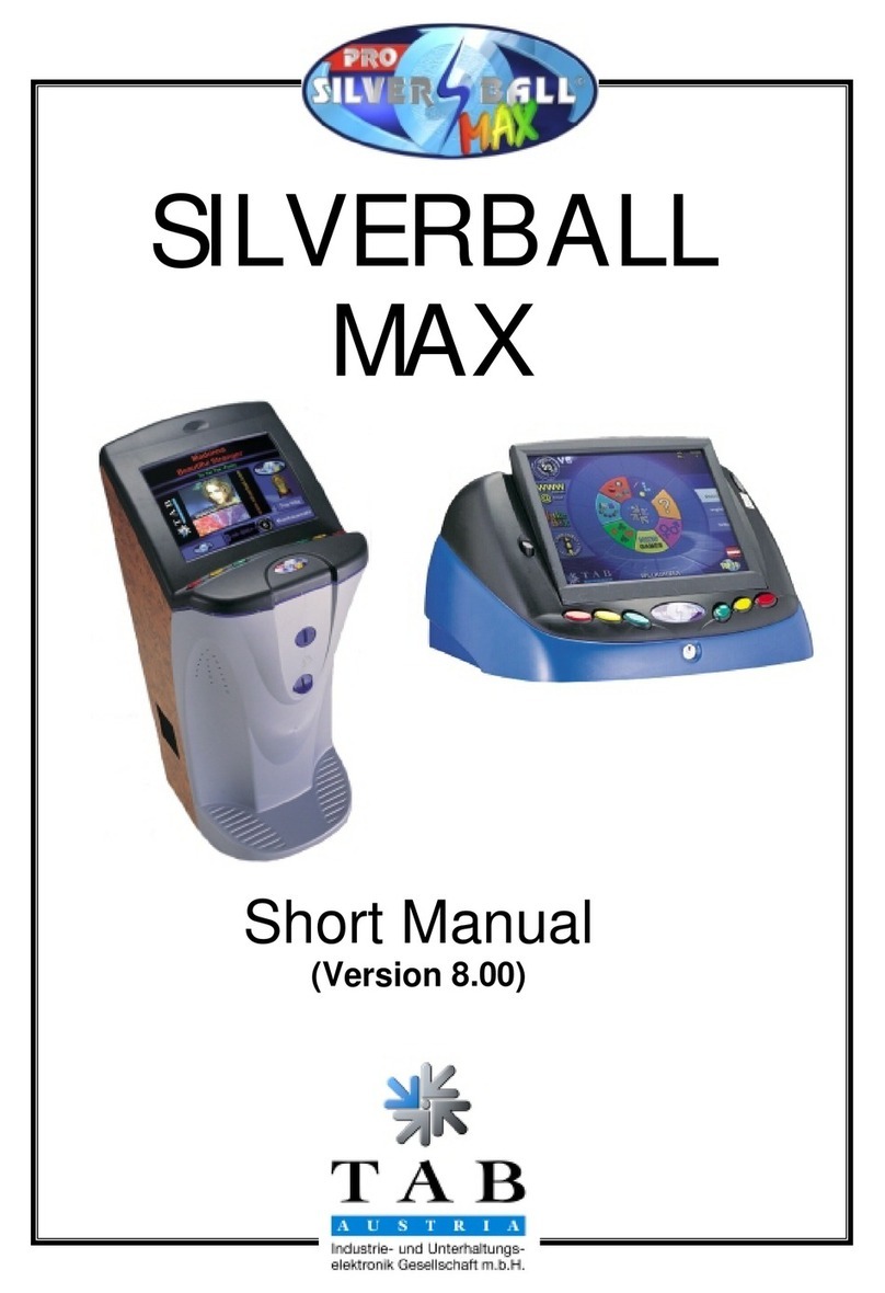 Tab SILVERBALL MAX Short manual