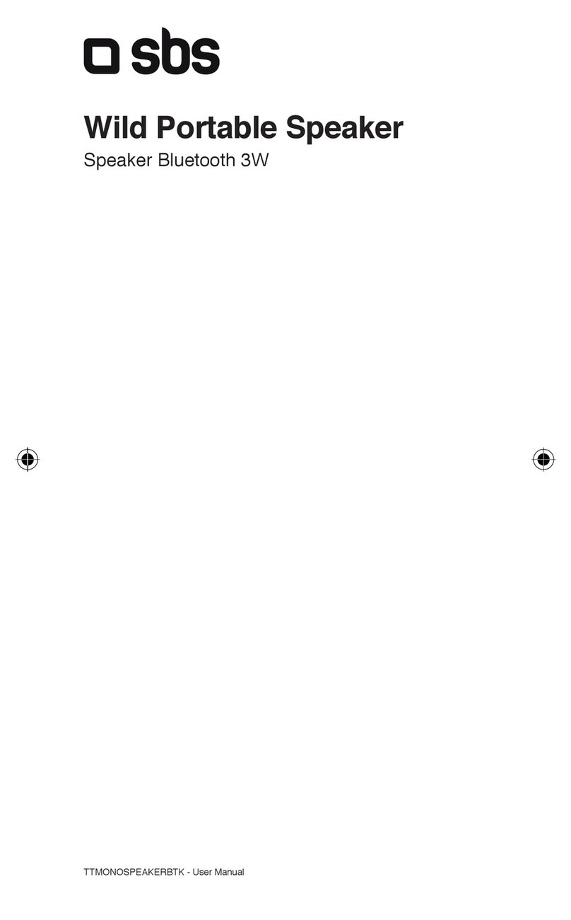 SBS TTMONOSPEAKERBTK user manual