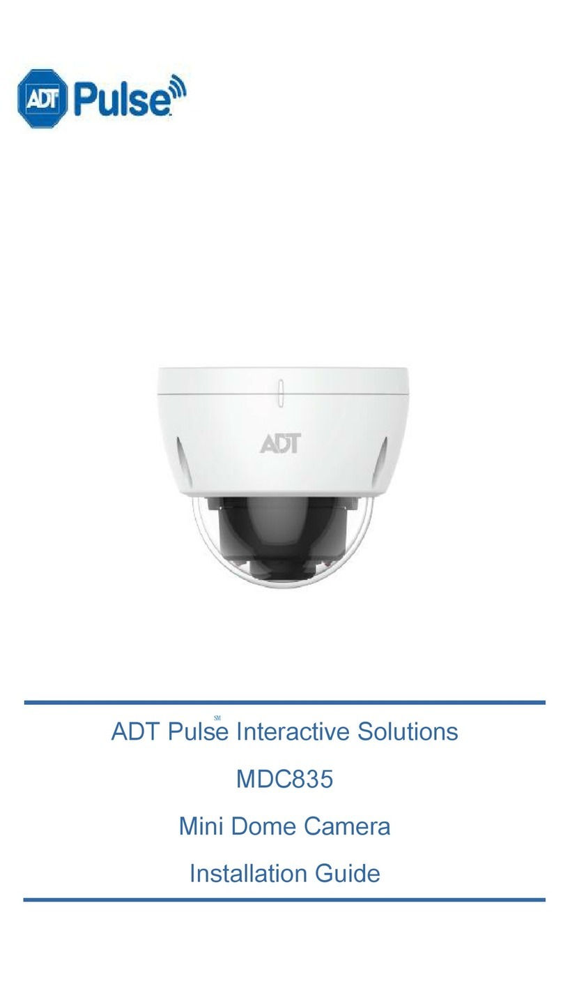 ADT Pulse MDC835 User manual