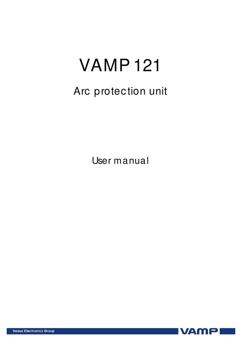 VAMP 121 User manual