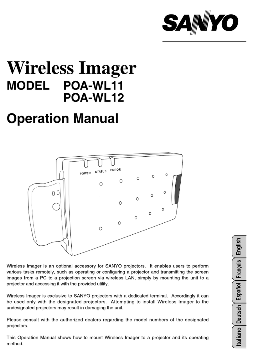Sanyo POA-WL11 User manual