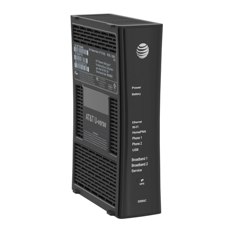 AT&T Pace 5268AC Self-installation guide
