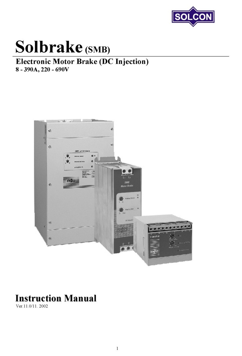 Solcon Solbrake instruction manual