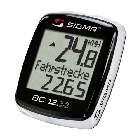 Sigma BC 12.12 manual