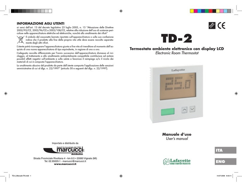 Lafayette TD-2 user manual
