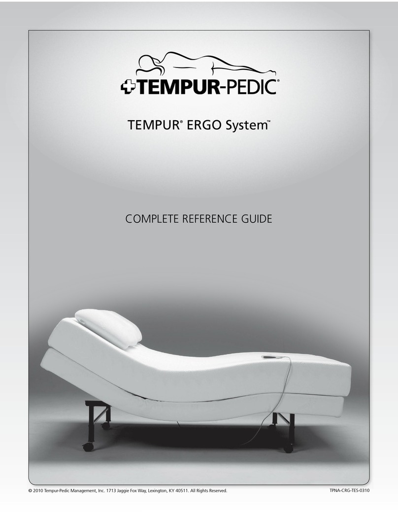 Tempur-Pedic TEMPUR-Ergo System Complete reference guide
