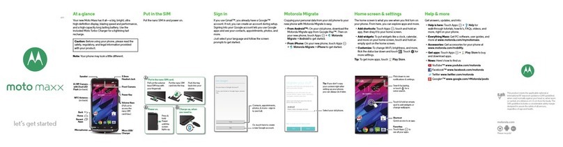 Motorola Maxx User manual Motorola Maxx User manual
