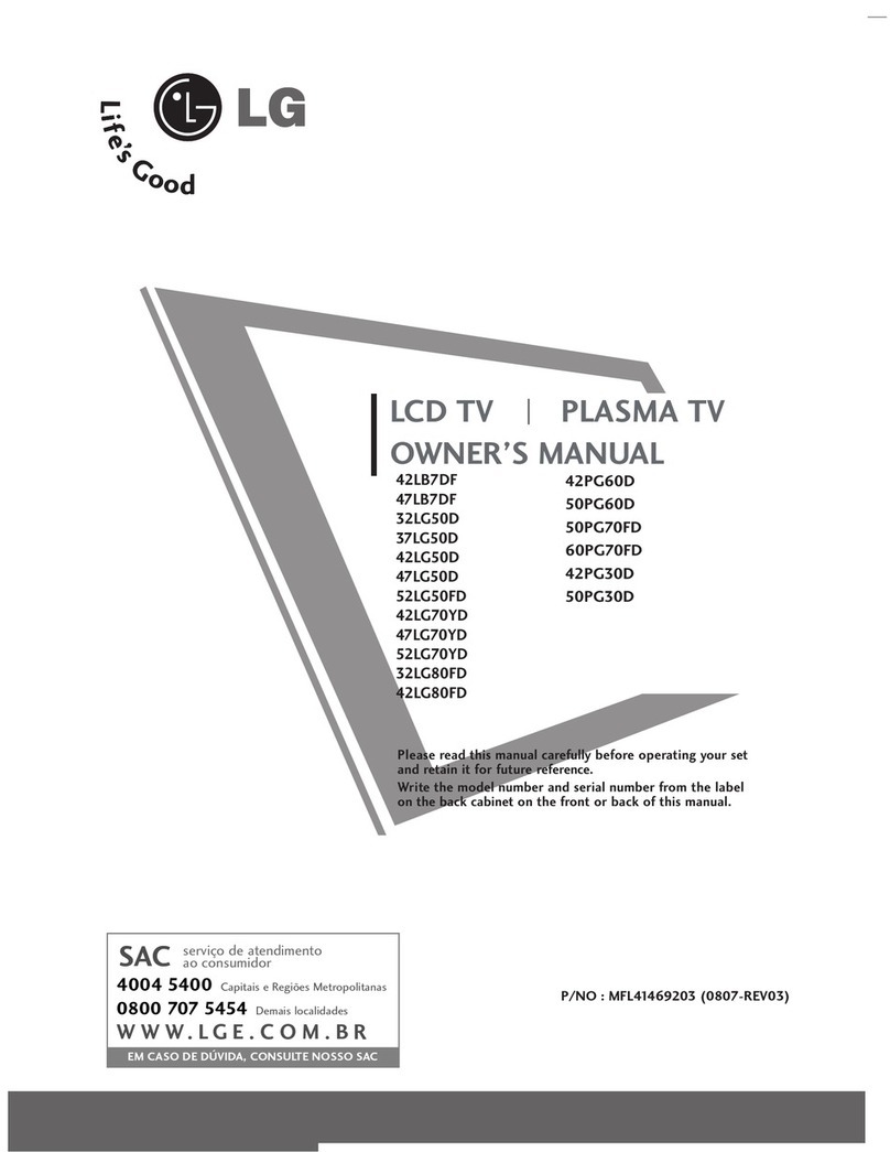 LG 47LB7DF-SB User manual