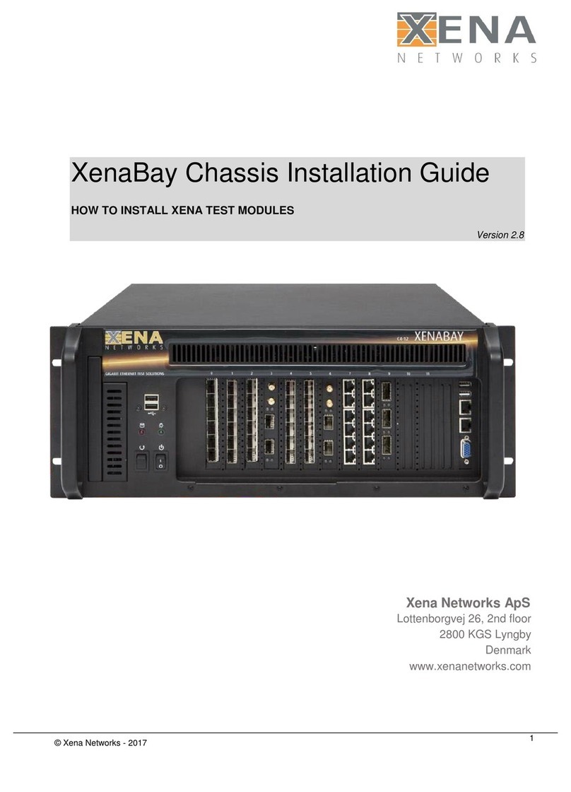 Xena Networks XenaBay C4-12 installation guide