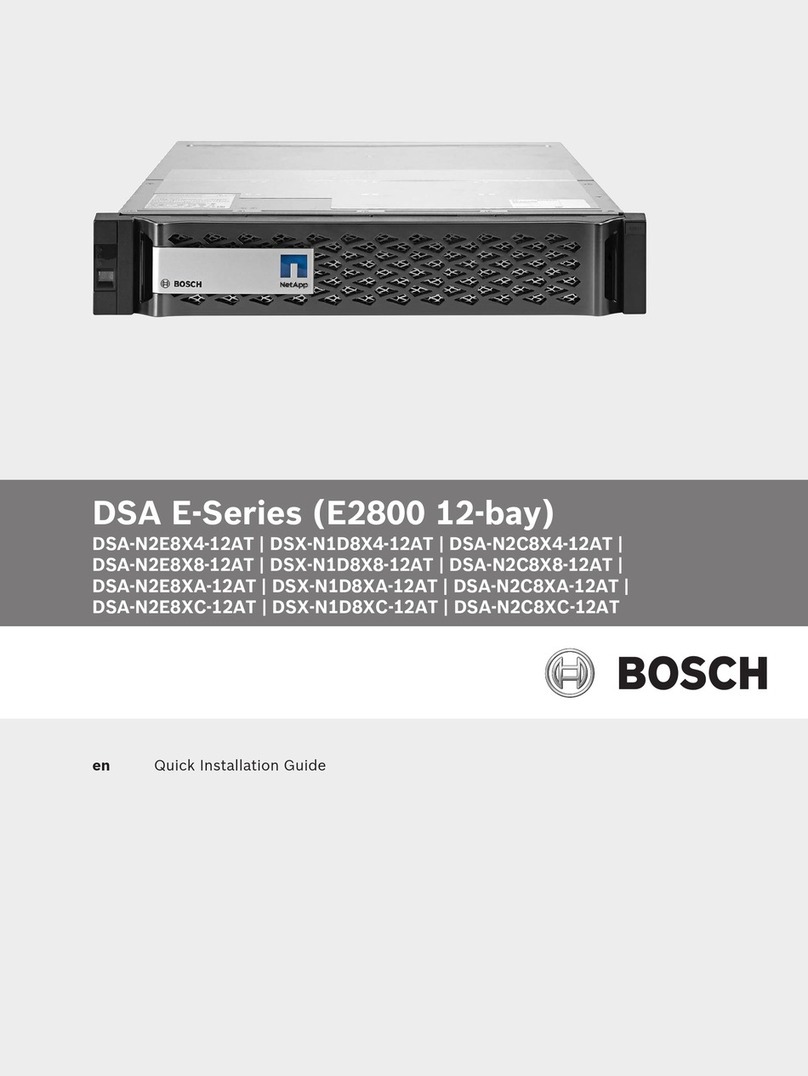 Bosch DSA-N2E8X4-12AT User manual
