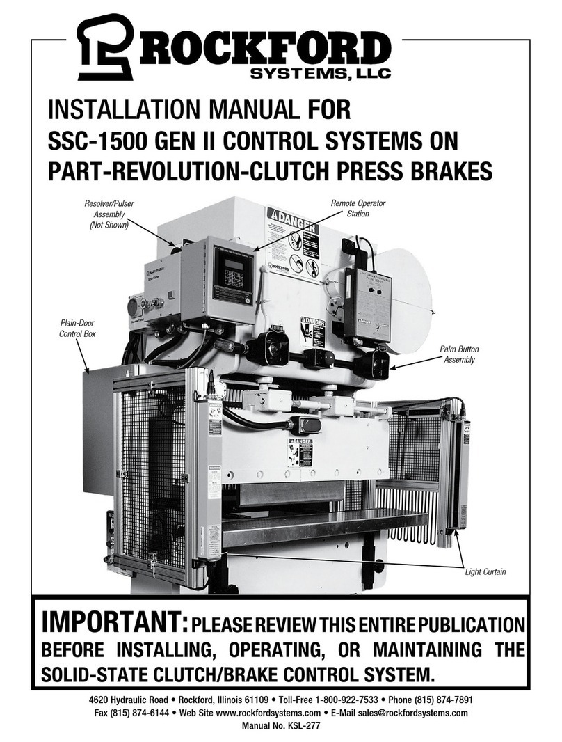 Rockford Fosgate SSC-1500 GEN II User manual