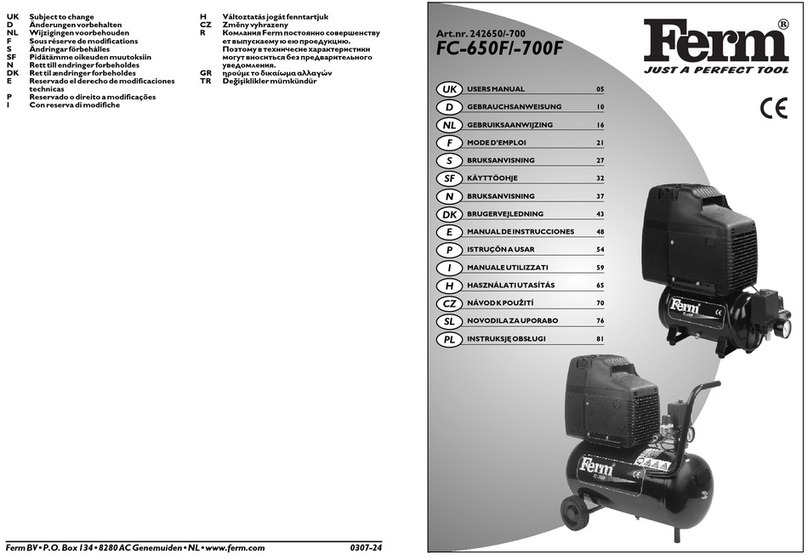 Ferm 42650 User manual