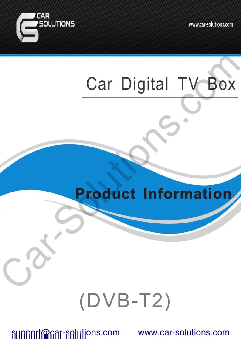 Car Solutions NB2122T2 User manual