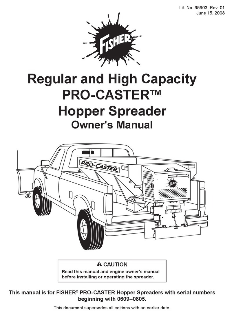 Fisher PRO-CASTER User manual
