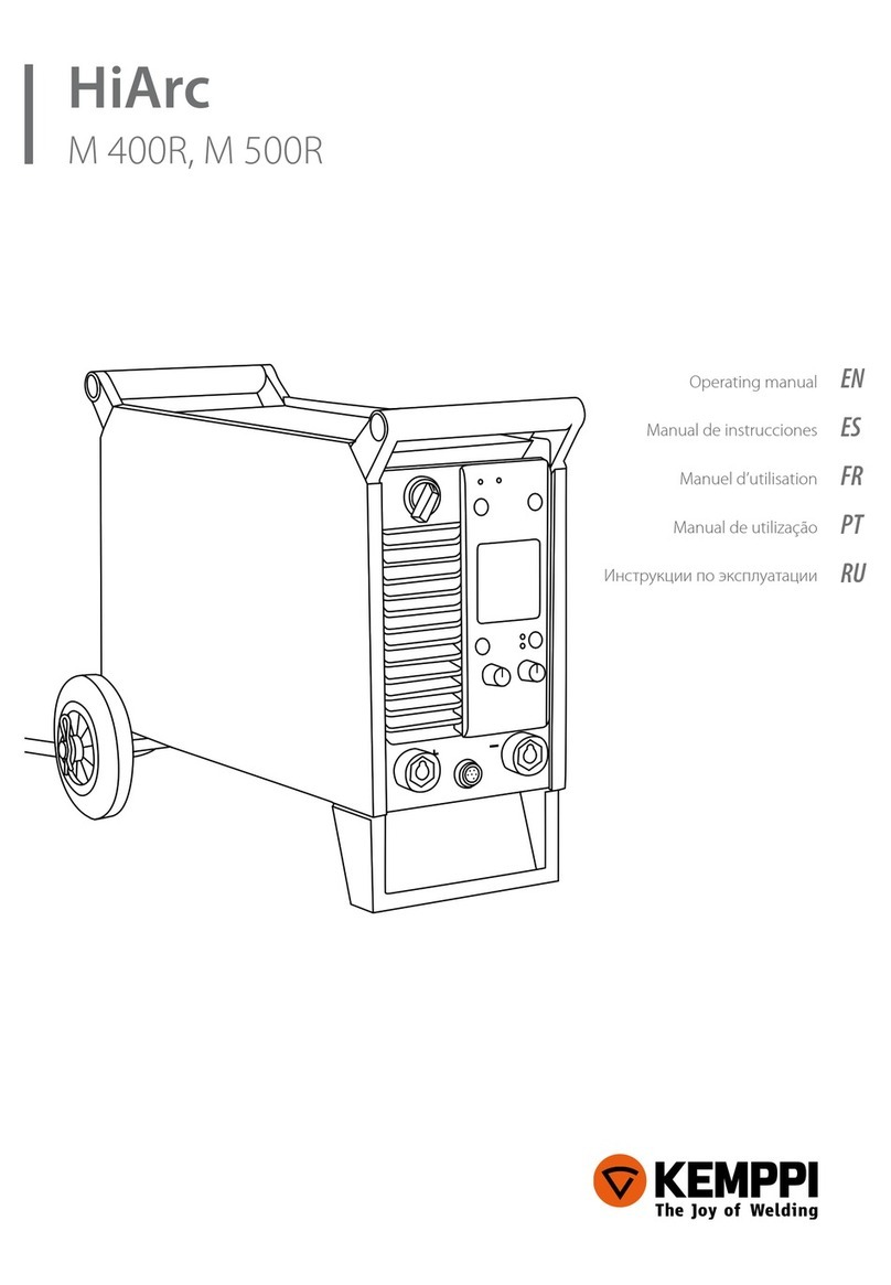 Kemppi HiArc M 400R User manual