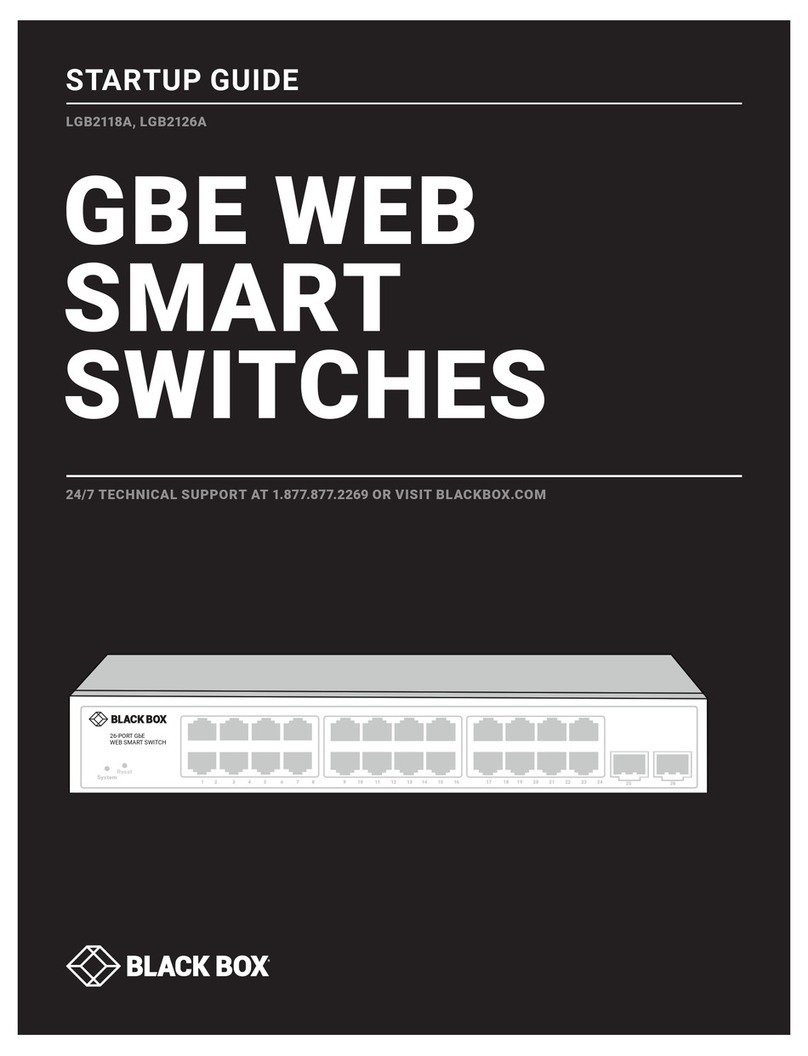 Black Box LGB2118A User guide