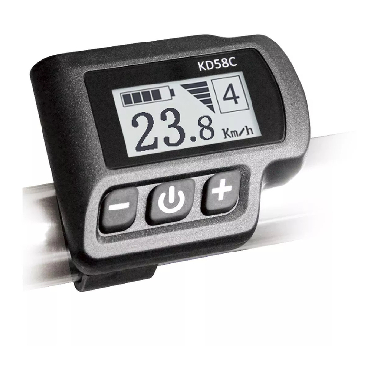 Key-Disp KD58C User manual