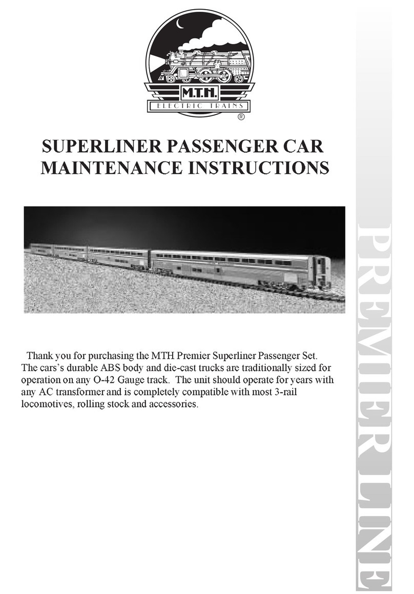 MTHTrains 20-65037 Maintenance instructions