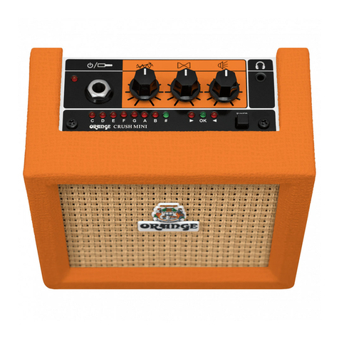 ORANGE Crush Mini owner's manual
