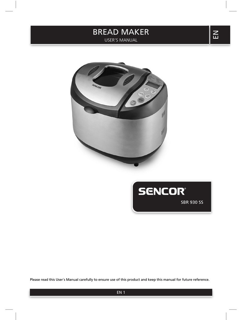 Sencor SBR 930 SS User manual