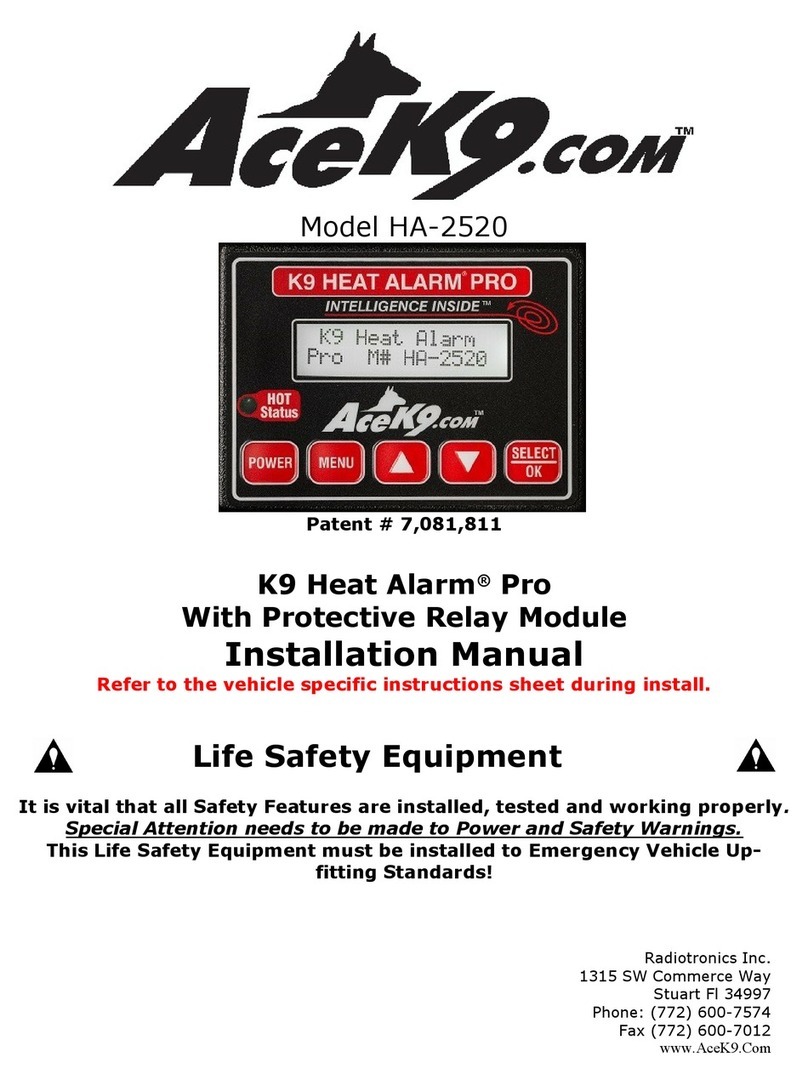 ACEK9 HA-2520 installation manual