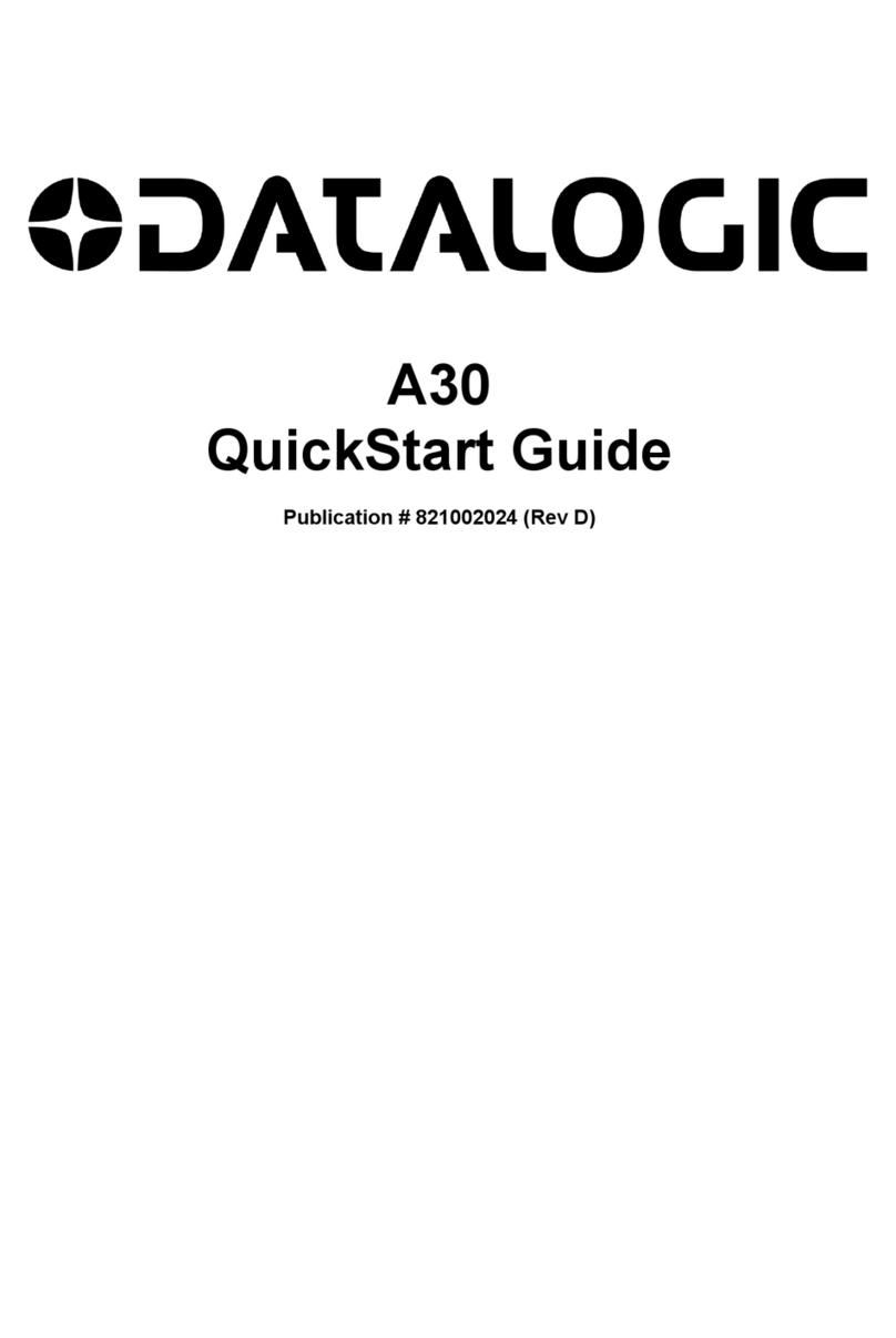 Datalogic A30 quick start guide