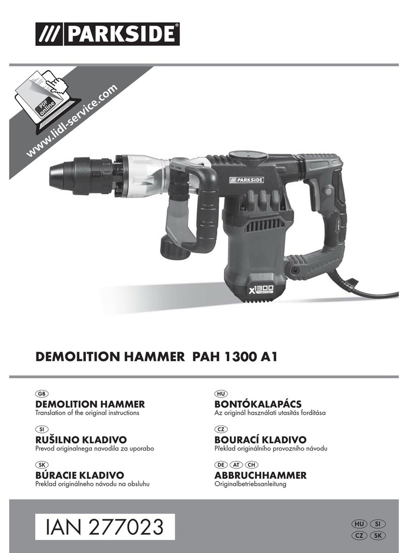 Parkside PAH 1300 A1 Original instructions