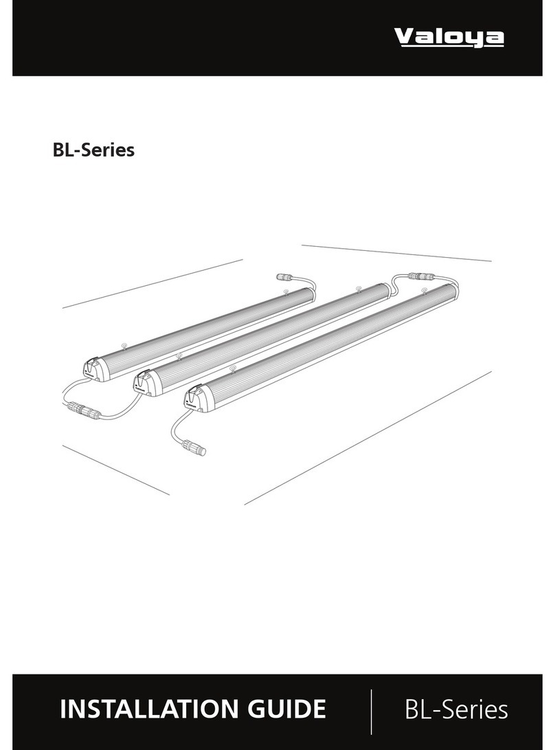Valoya BL120 installation guide