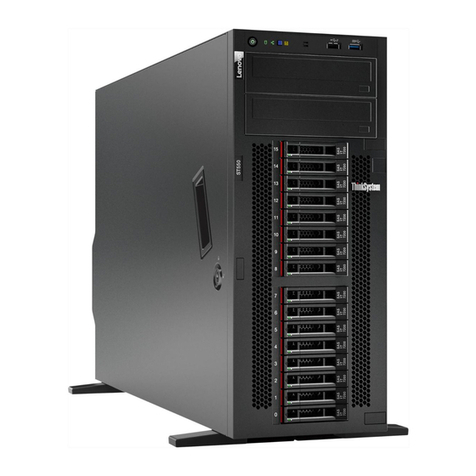 Lenovo ThinkSystem ST550 7X09 User manual Lenovo ThinkSystem ST550 7X09 User manual
