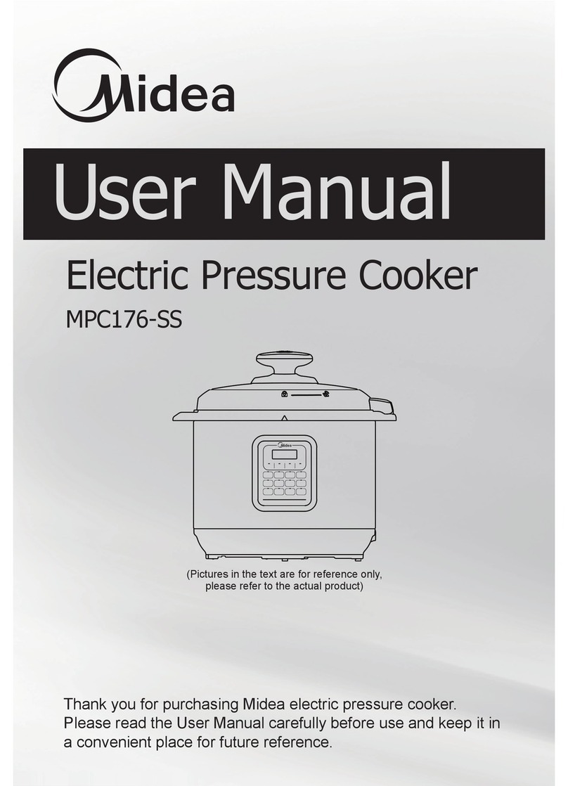Midea MPC176-SS User manual