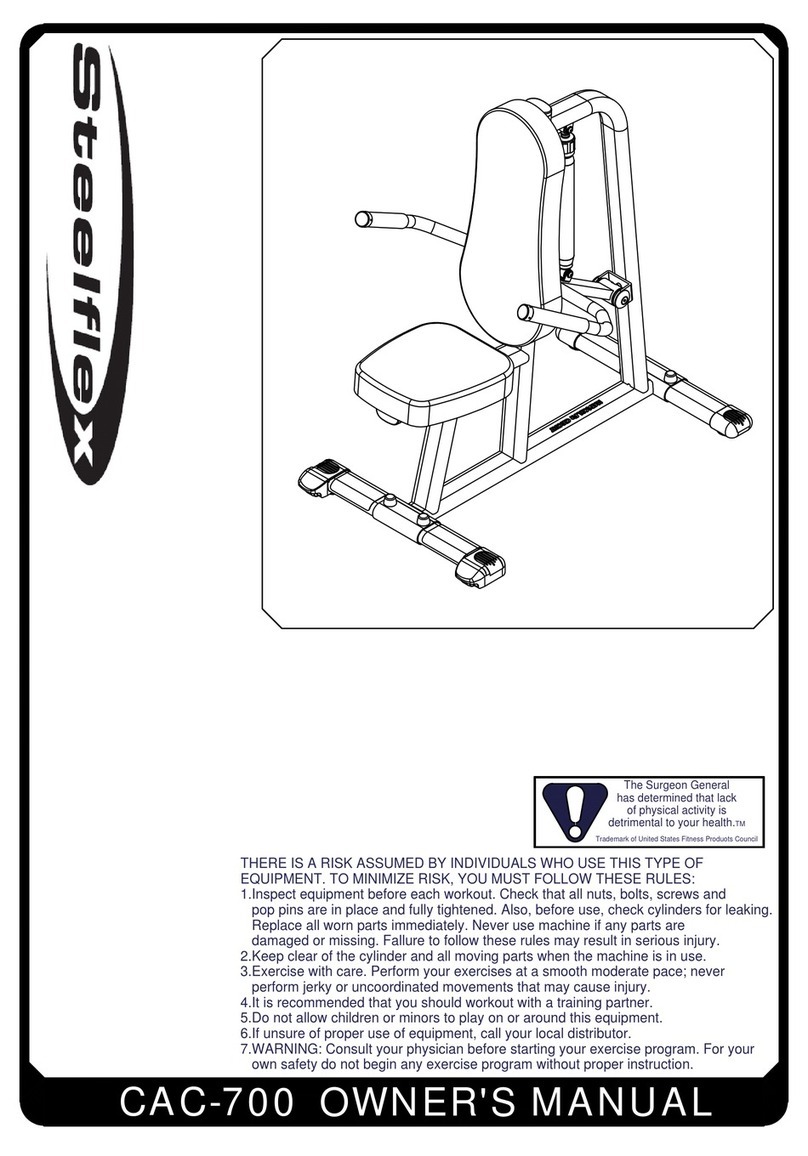 SteelFlex CAC-700 owner's manual