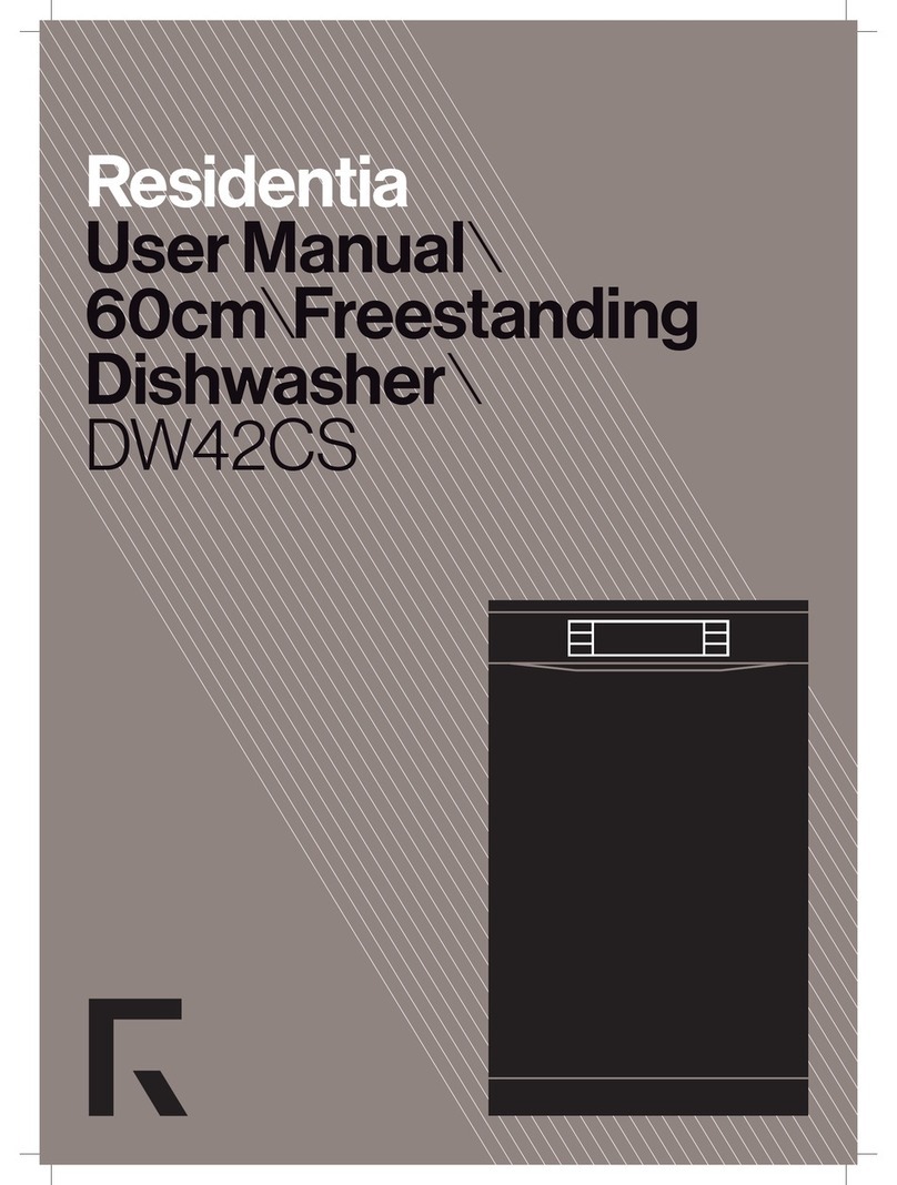 Residentia DW42CS user manual