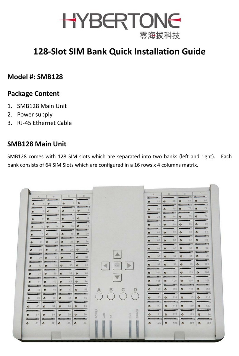 Hybertone SMB128 User manual