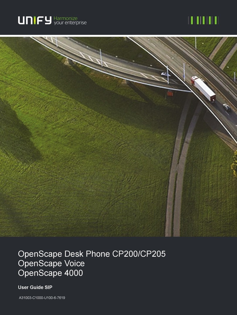 OpenScape CP200 user guide