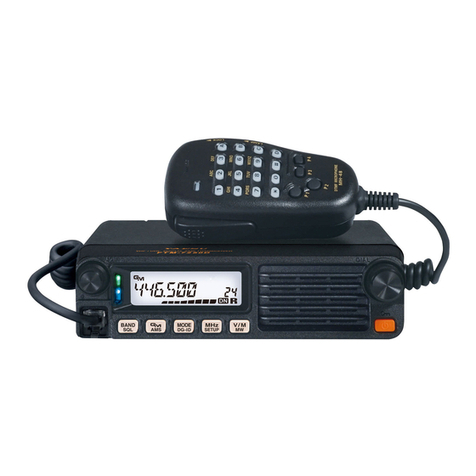 Yaesu FTM-7250DR Advance manual