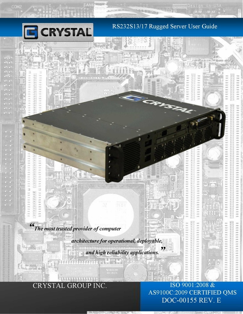 CRYSTAL GROUP INC. RS232S13 user guide