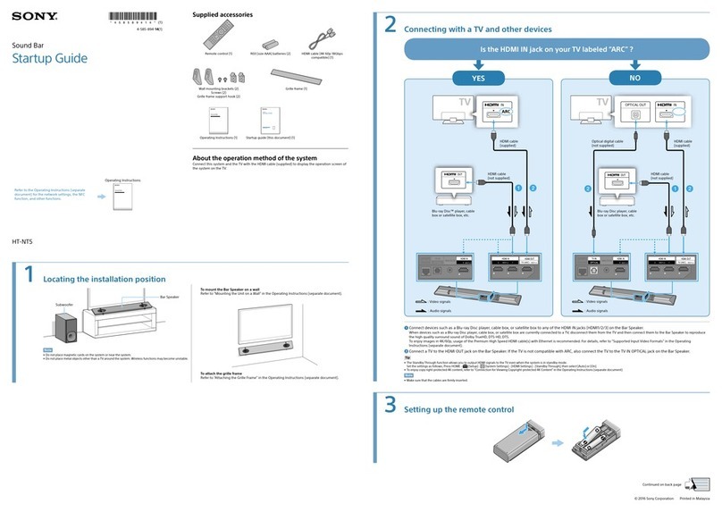Sony HT-NT5 User guide