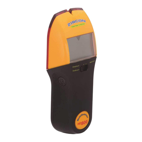 Zircon MultiScanner HD800 OneStep instructions