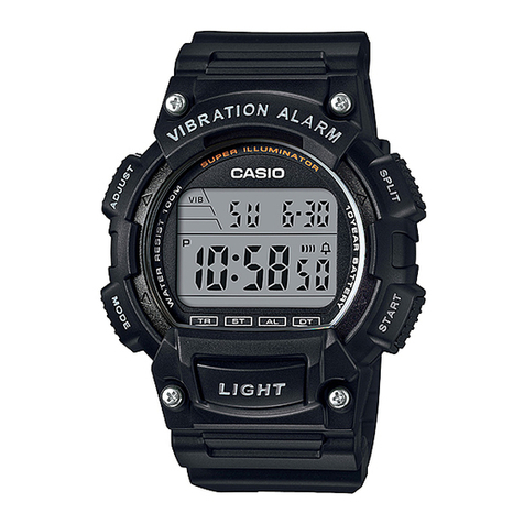 Casio 3446 User manual