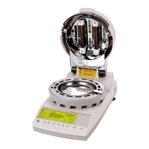 Shimadzu MOC-120H User manual