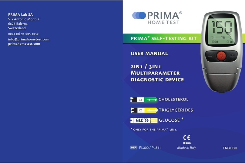 Prima PL311 User manual