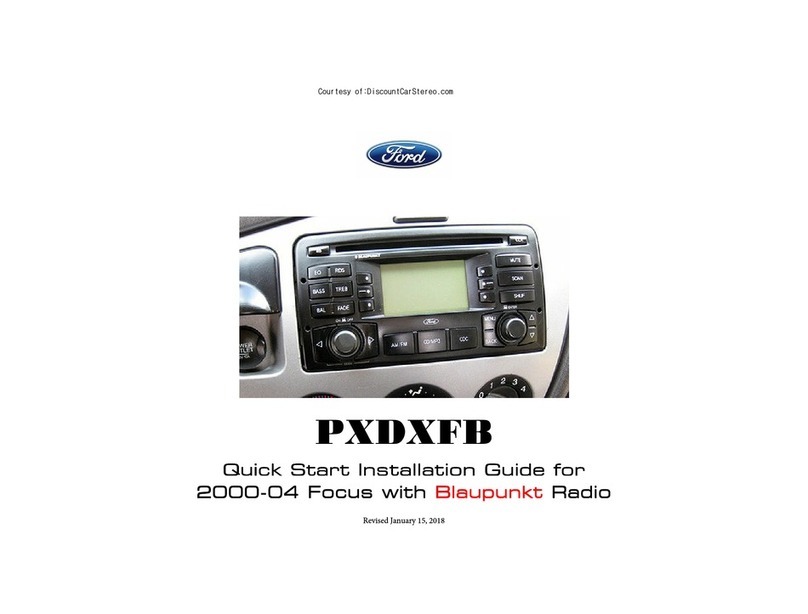 Ford PXDXFB Instruction Manual