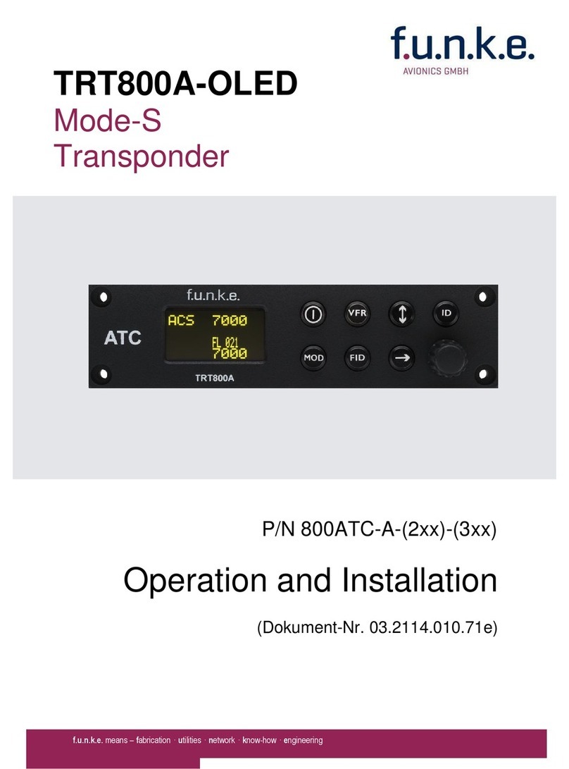 Funke TRT800A-OLED Instruction Manual