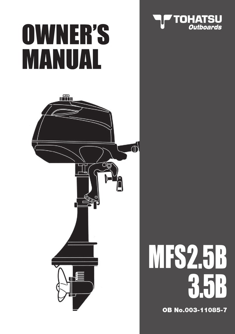 TOHATSU MFS 2.5B User manual