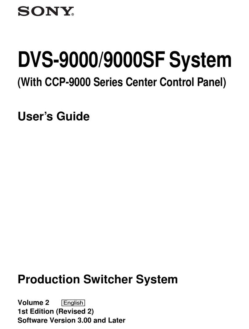 Sony DVS-9000SF User manual