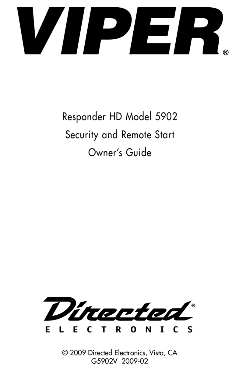 Viper 5902 User manual
